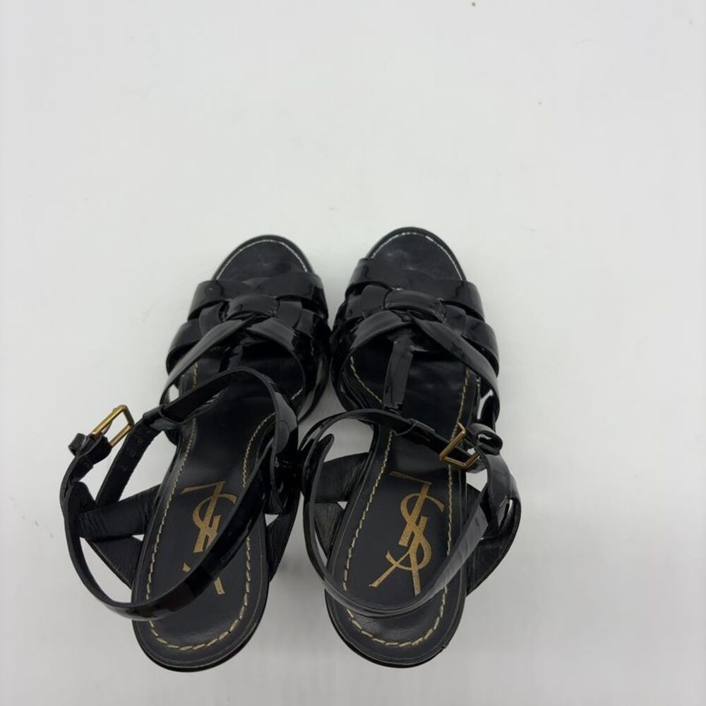 Yves Saint Laurent Black tribute heels - Picture 4 of 7